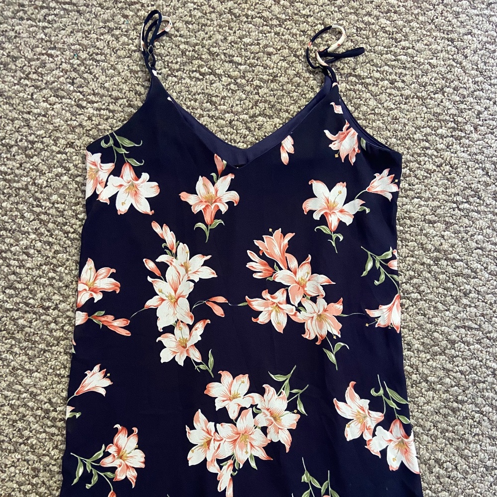 Floral mini dress